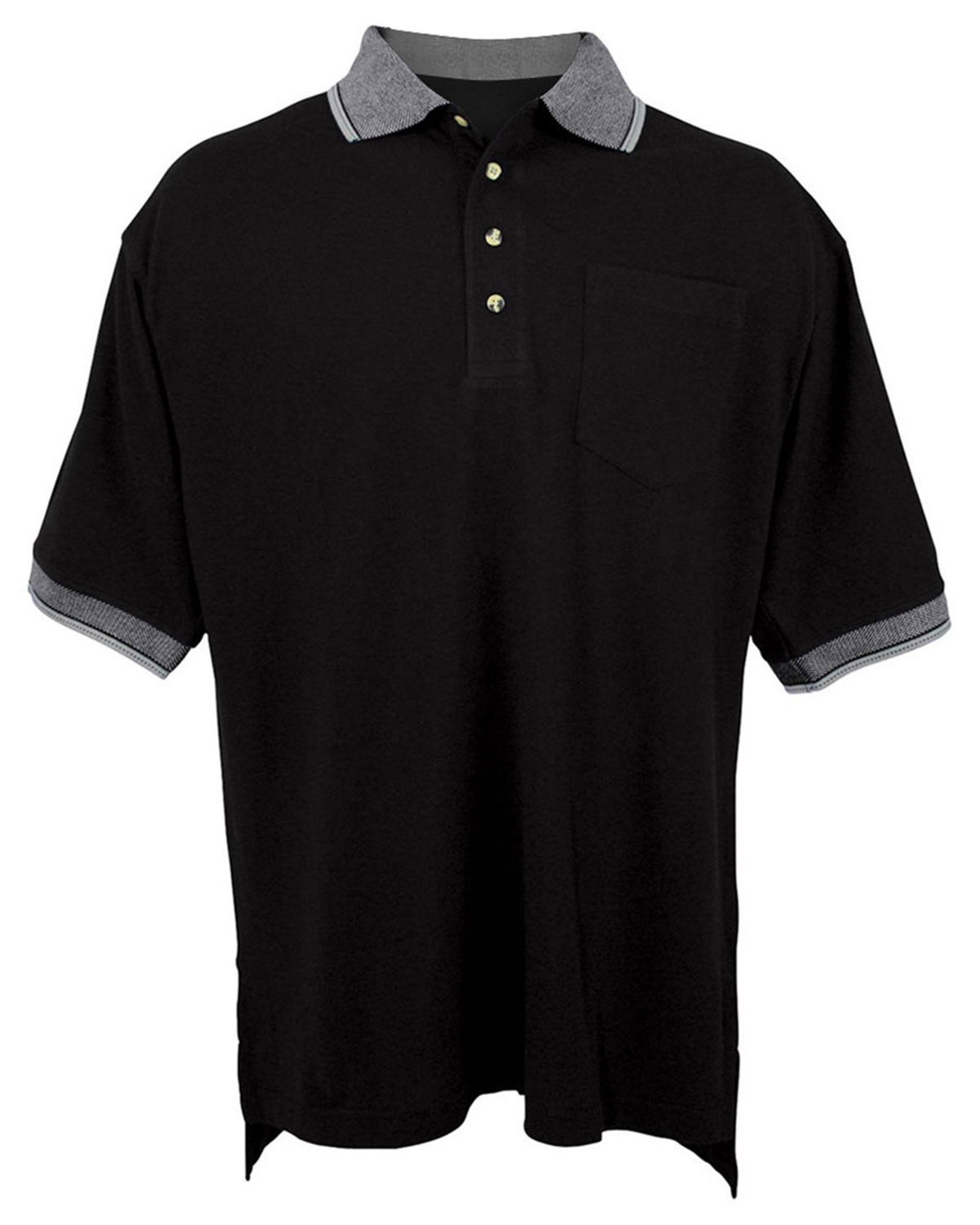 Tri-Mountain 197 Men Big And Tall Pique Pocketed Polo Golf Shirt With ...