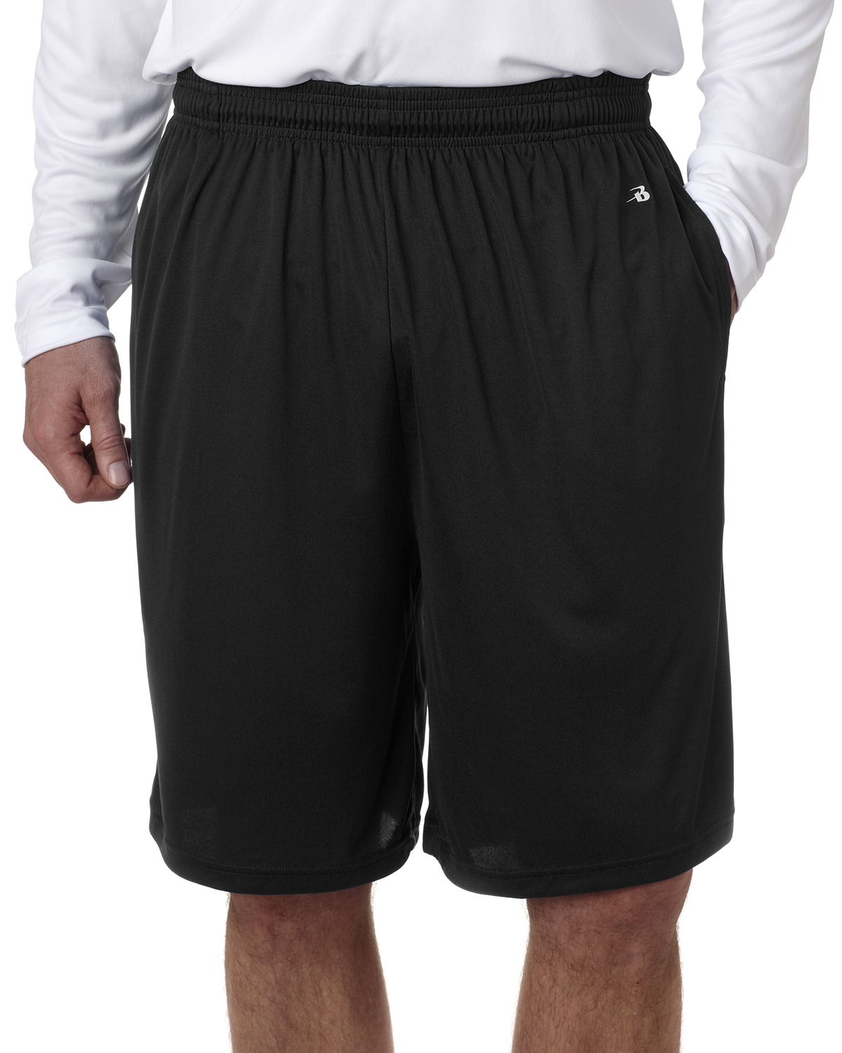 Badger 4119 Men 10" Bcore Performance Shorts With Pocket ...