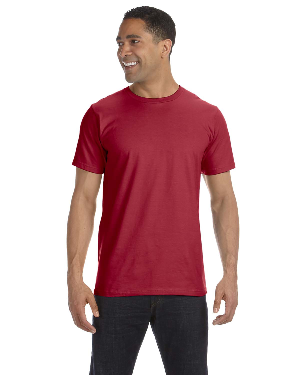 Anvil 490 Men 4.5 Oz., 100 Organic Ringspun Cotton TShirt