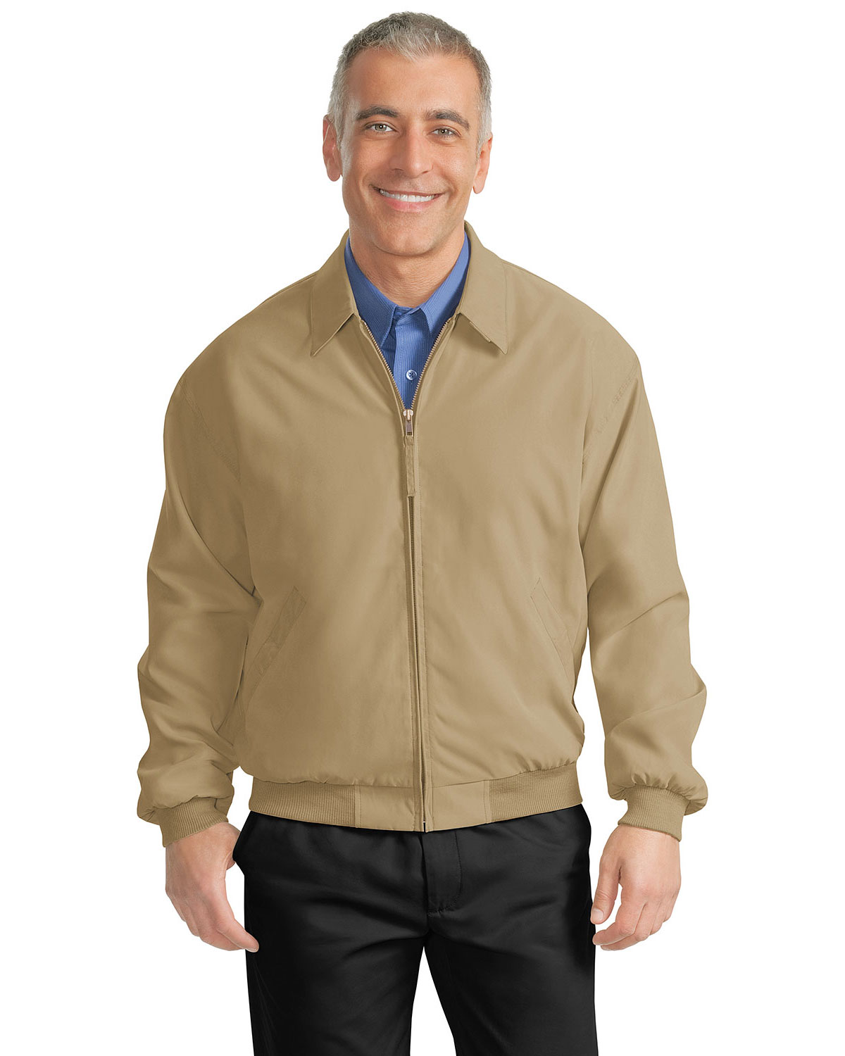 Port Authority J730 Men Casual Microfiber Jacket-BigNTallApparel.com