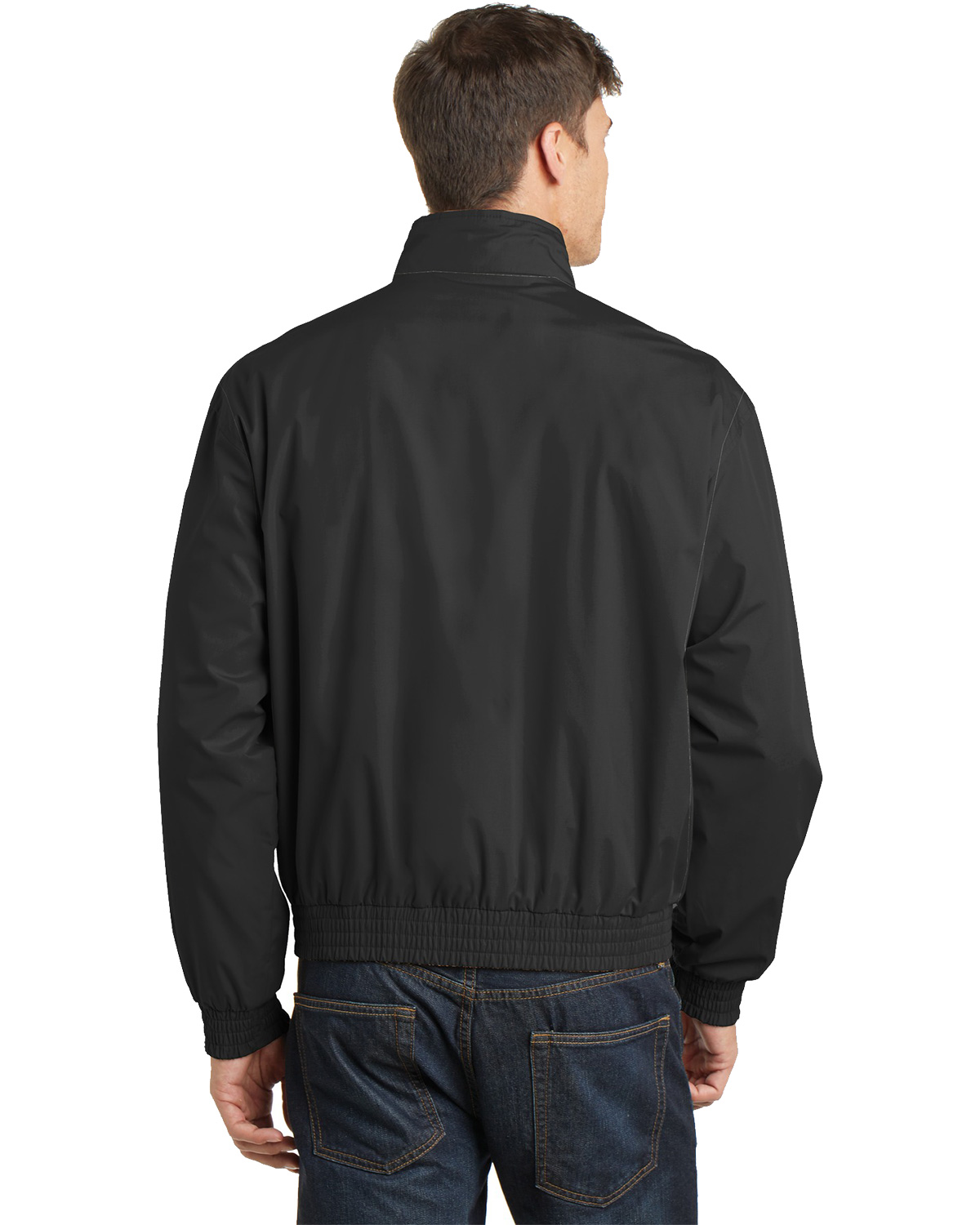 Port Authority J753 Men Classic Poplin Jacket-BigNTallApparel.com