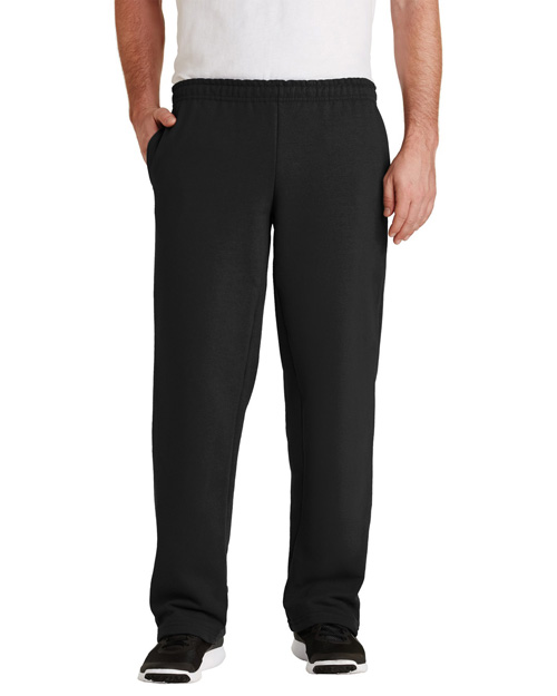 Gildan 12300 Men Ultra Blend Open Bottom Sweatpant-BigNTallApparel.com