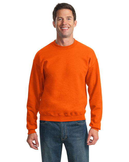 Jerzees 562M Men  8 Ounce Sweatshirt Burnt Orange at bigntallapparel