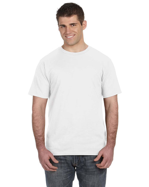 Anvil 980 Men  4.5 Oz. Ringspun Cotton Fashion Fit T-Shirt White at bigntallapparel