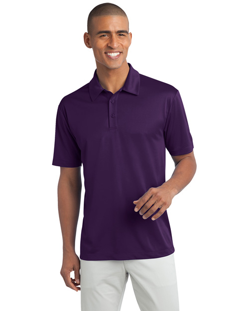 Port Authority K540 Men Silk Touch? Performance Polo Bright Purple at bigntallapparel