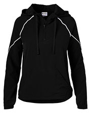 Soffe 1027V Women  Game Time Warm Up Hoodie at bigntallapparel