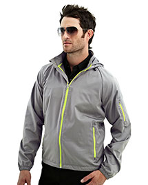 Tri-Mountain 1730 Men 100% Polyester Long Sleeve Hoodly Jacket