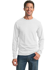 Jerzees 29LS Men 50/50 Cotton/Poly Long Sleeve T Shirt at bigntallapparel