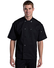 Edwards 3333 Unisex Ten Button Chef Coat With Back Mesh at bigntallapparel