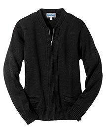 Edwards 372 Men  Heavy Weight Zipper Cardigan W/Tuff-Pil? Plus at bigntallapparel