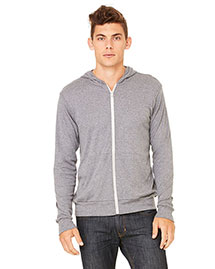 Canvas 3939 Men  5.6 Oz. Triblend Lightweight Hoodie