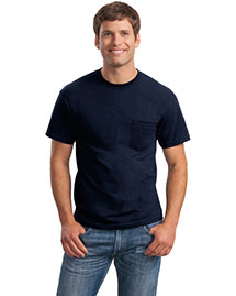 Gildan 8300 Men Ultra Blend 50/50 Cotton/Poly Pocket T Shirt