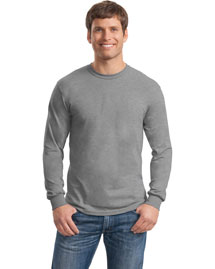 Gildan 8400 Men Ultra Blend 50/50 Cotton/Poly Long Sleeve T Shirt at bigntallapparel