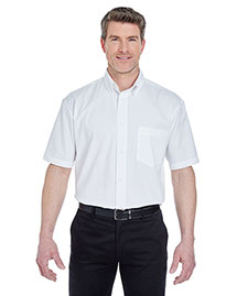 Ultraclub 8977 Men Short Sleeve Whisper Twill