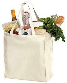 Port Authority B110  Over The Shoulder Grocery Tote at bigntallapparel