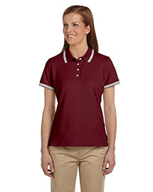 Chestnut Hill CH113W Women Tipped Performance Plus Pique Polo