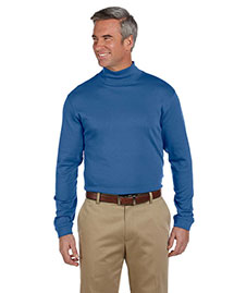 Chestnut Hill CH230 Men Pima Cotton Mock Neck at bigntallapparel