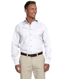 Chestnut Hill CH600C Men Executive Performance Broadcloth With Spread Collar at bigntallapparel