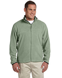 Chestnut Hill CH900 Men Microfleece Full Zip Jacket at bigntallapparel