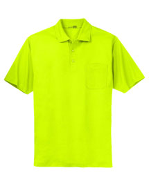 Cornerstone CS402P Men Industrial Pocket Pique Polo