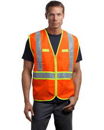 Cornerstone CSV407 Men Ansi Class 2 Dual-Color Safety Vest