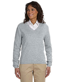 Devon & Jones D475W Women V-Neck Sweater