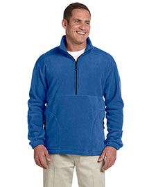 Devon & Jones D775 Men Wintercept Fleece Quarter-Zip Jacket at bigntallapparel