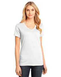 District Threads DM1170L Women   Perfect Weight V-Neck Tee
