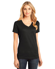 District Threads DM1170L Women   Perfect Weight V-Neck Tee