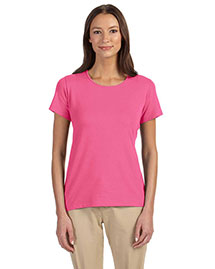Devon & Jones DP182W Women Perfect Fit Shell T-Shirt at bigntallapparel