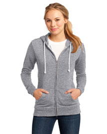 District Threads DT290 Women Core Fleece Full-Zip Hoodie