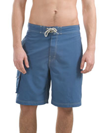 District Threads DT405 Men Contrast Waist Boardshorts at bigntallapparel