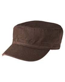 District Threads DT605  Distressed Military Hat