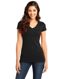 District Threads DT6501 Women Very Important V-Neck Tee at bigntallapparel
