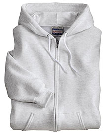 Hanes F283 Men Ultimate Cotton Full Zip Hooded Sweatshirt at bigntallapparel
