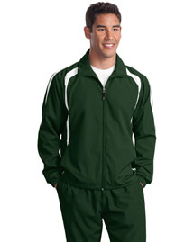 Sport-Tek TJST60 Men Tall Colorblock Raglan Jacket