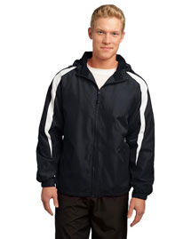 Sport-Tek JST81 Men Fleece-Lined Colorblock Jacket