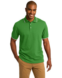 Port Authority K454 Men Rapid Dry Tipped Polo