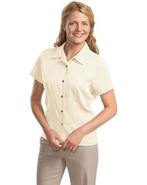 Port Authority L535 Women Easy Care Camp Shirt