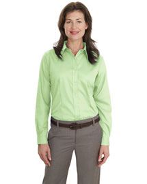 Port Authority L638 Women Long Sleeve Non-Iron Twill Shirt