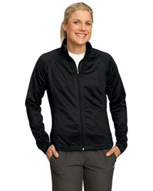 Sport-Tek LST90 Women Tricot Track Jacket