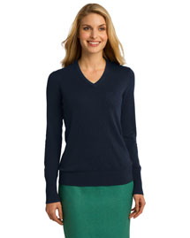 Port Authority LSW285 Women Vneck Sweater