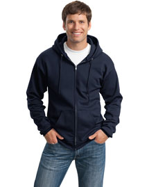 Port & Company PC78ZH Men 7.8 Oz Full Zip Hooded Sweatshirt