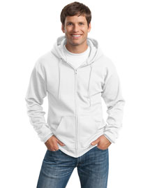 Port & Company PC90ZHT Men Tall Ultimate Fullzip Hooded Sweatshirt