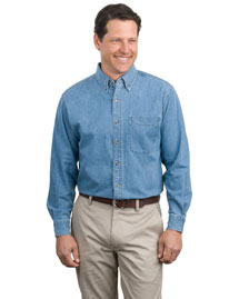 Port Authority S600 Men Long Sleeve Denim Shirt