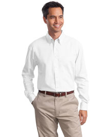 Port Authority Signature S632 Men Long Sleeve Value Poplin Shirt