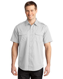 Port Authority S648 Men Stainresistant Short Sleeve Twill Shirt