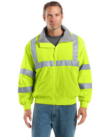 Port Authority SRJ754 Men Safety Challenger Work Jacket With Reflective Taping at bigntallapparel