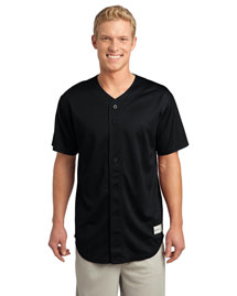 Sport-Tek ST220 Men Posicharge Tough Mesh Full-Button Jersey