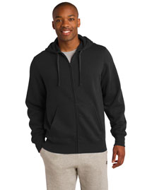 Sport-Tek ST258 Men Fullzip Hooded Sweatshirt at bigntallapparel